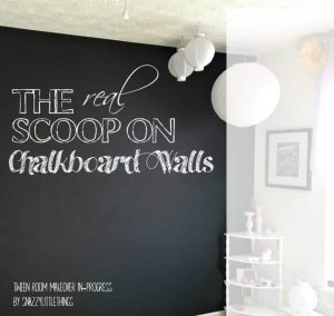 chalkboard wall