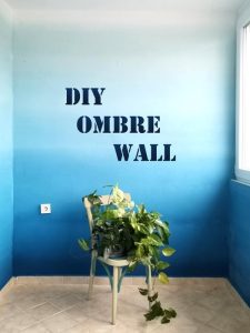 ombre wall